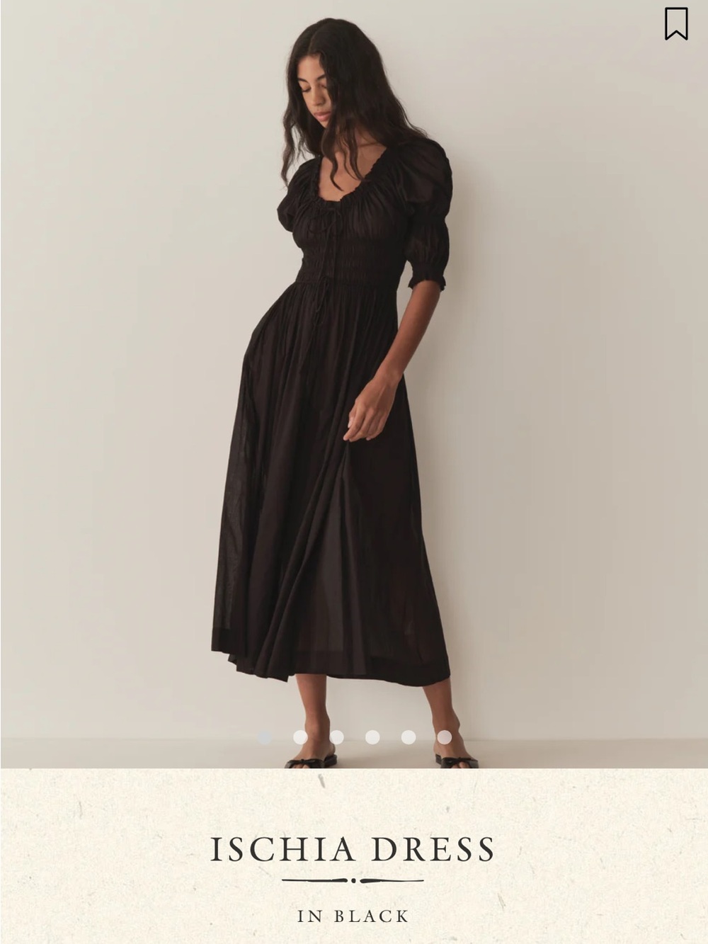 Doen Ischia Dress in Black